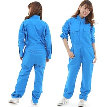 WAKOS オーバーオール 青 つなぎ ワコーズ ツナギ WAKO'S 新品 未使用 オーバーオール 作業着